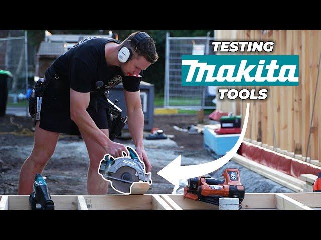 I Spent a Week Building to Test Makita Tools