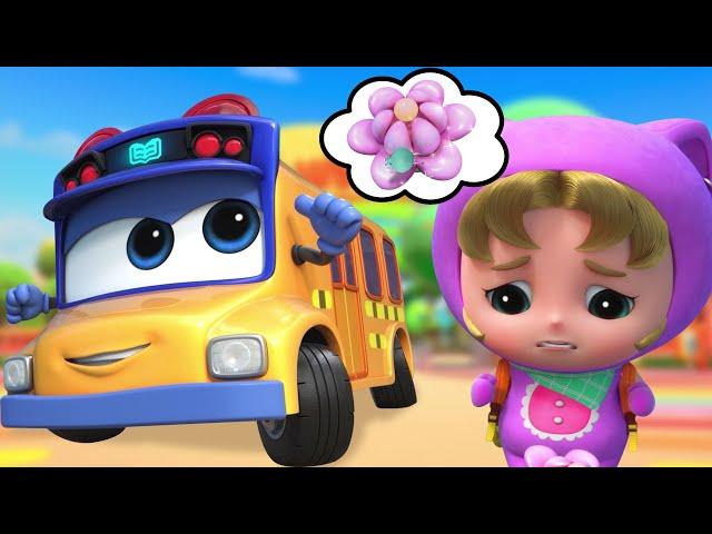 GoGo Bus | The Missing Sculpture | Car Cartoons For Kids