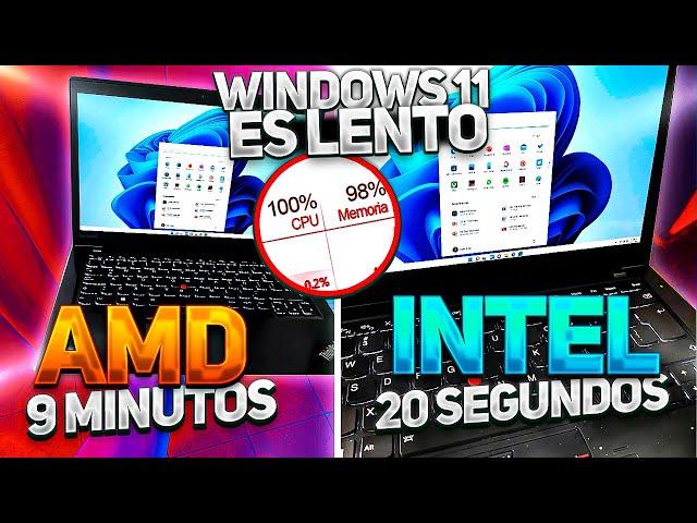 Windows 11 es LENTO / Solución