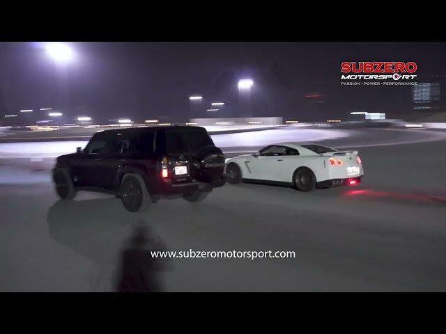 SUBZERO NISSAN PATROL VTC vs. NISSAN GTR| Subzero Motorsports