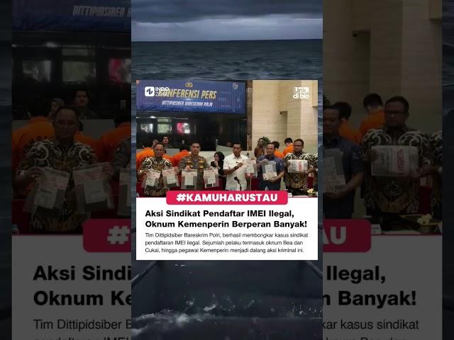 IMEI ilegal #beritaterupdate #beritaterkini #beritaviral #beritaterbaru #short #imei #iphone