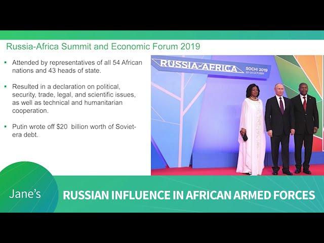 Russian influence in African armed forces