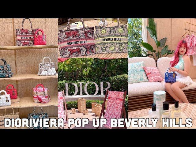 Dioriviera Pop Up Beverly Hills | Dior Shopping In Beverly Hills Limited Edition Book Tote, Dior Spa