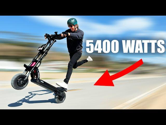 This "50 MPH" Electric Scooter RIPS - Kaabo Wolf Warrior 11 Pro + Review