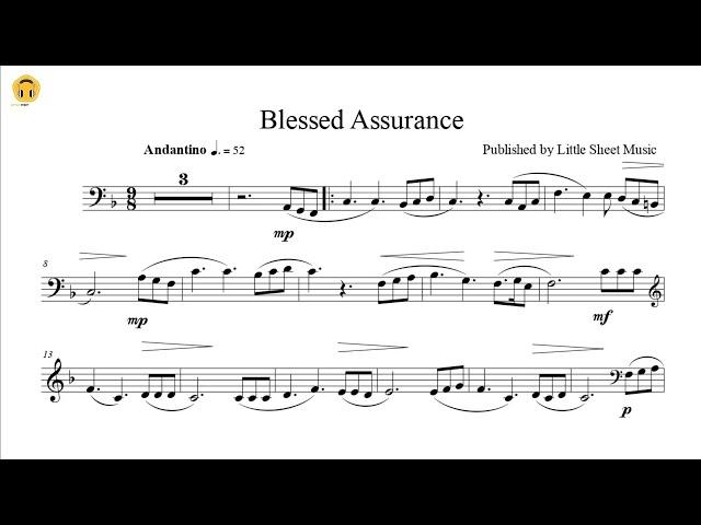 Blessed Assurance (Cello Solo with Piano Accompaniment)