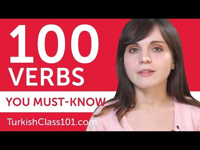 100 Verbs Every Turkish Beginner Must-Know