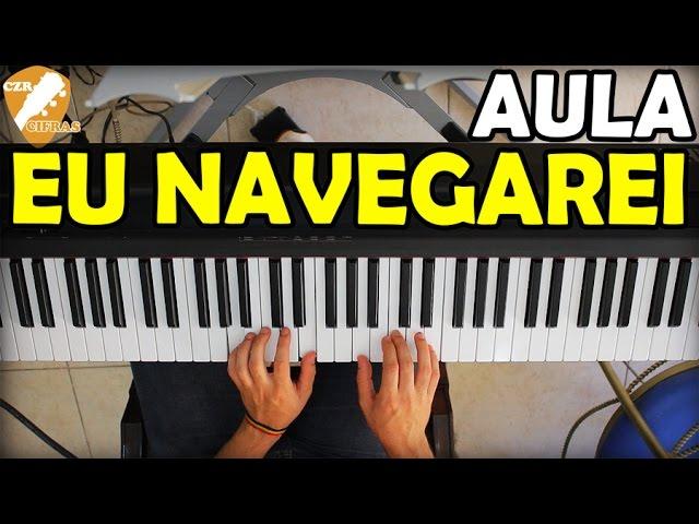 Aula de Teclado GOSPEL com 4 acordes - Eu Navegarei Base