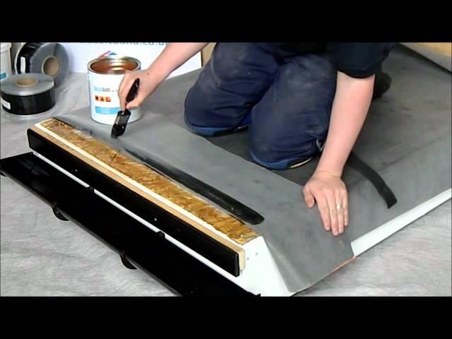 Rubber Roofs  - Contact Adhesive Installation