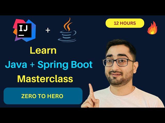 Learn Java Programming For Beginners with Spring Boot | Step By Step Guide