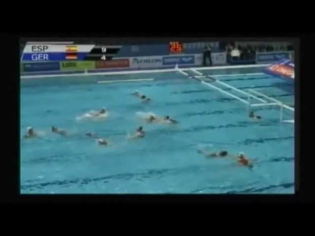 Deutschland vs. Spanien Wasserball EM 2012 (Women)