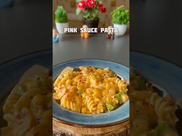 Trending Recipe of Pink Sauce Pasta #shorts #recipe #pasta #snacks