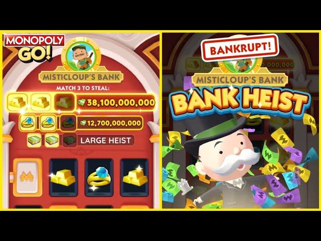 Monopoly Go: Mega Heist Compilation - Biggest Bank Heists in Monopoly Go