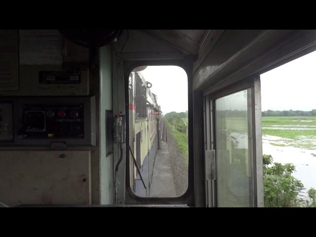 [IRFCA] Alco WDM3A Loco Cab Ride,Ultimate Chugging sound & speeding at 110KMPH!!!