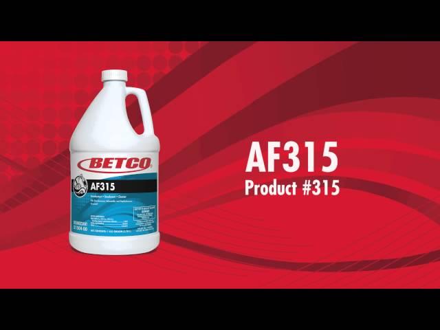 Betco - AF315 - Deodorizer, Disinfectant, Detergent