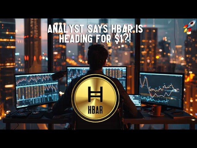 Analyst Says HBAR Is Heading For $1?!