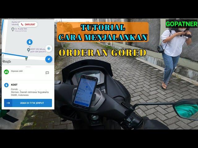 Terbaru Cara Menjalankan Orderan Goride || Tutorial Ojek Online