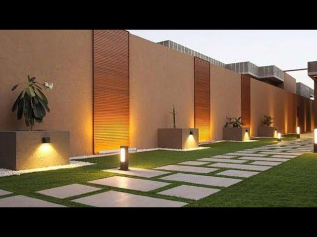 100 Backyard Fence Design Ideas/Patio Garden Fence Designs/House Exterior Boundary Wall 2022.