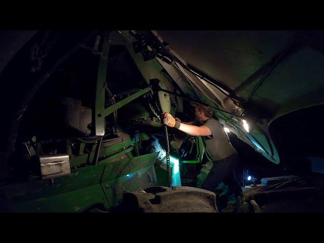 Late Night Corn Harvest Breakdown!!