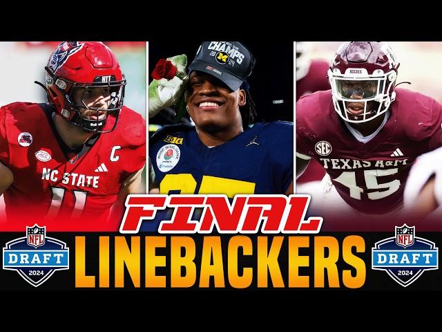 Top Linebackers in the 2024 NFL Draft | LB Rankings