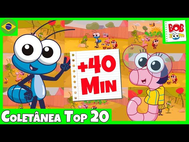 Coletânea Bob Zoom TOP 20 l @Bob Zoom​ l Video Infantil Oficial | Cantigas para dançar