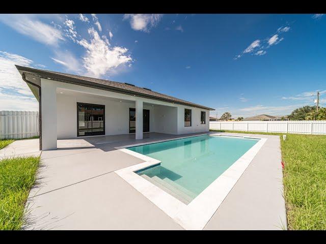 Cape Coral New Construction Pool Home