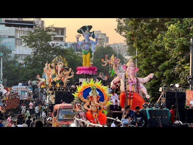 Ganesh nimajjanam Shobhayatra 2024 | Lord Ganesha visarjan 2024 | Ganesh Chaturthi 2024