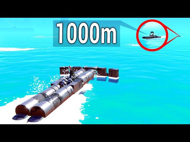 Who Can Build The Best LONG RANGE HOMING TORPEDO?