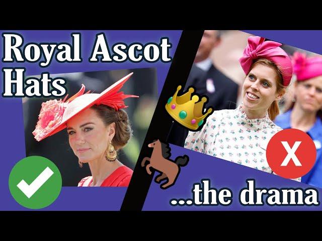 Royal Ascot hat DRAMA 2023 | What Princesses Wore to Ascot | Hat wearing dos and donts