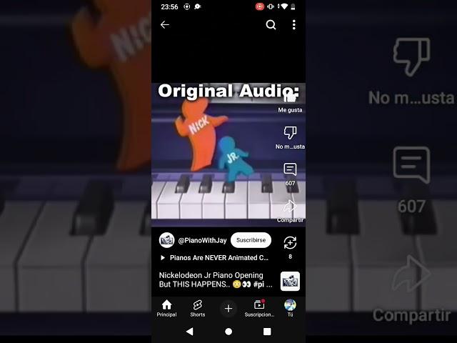 Nick Jr. (opening piano shorts variant) Logo