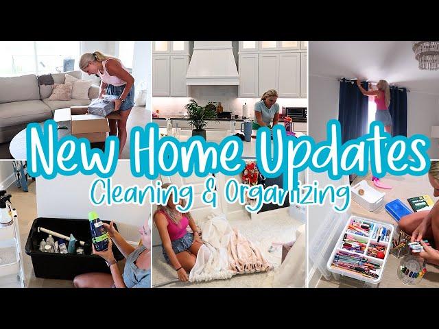 NEW HOME UPDATES! / CLEAN AND ORGANIZE WITH ME / NEW HOUSE ORGANIZATION