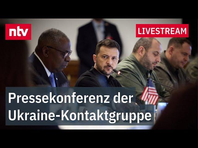 LIVE: Pressekonferenz der Ukraine-Kontaktgruppe