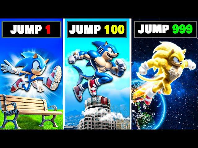 Sonic Changes Into A Different Animals with Every Jump in GTA 5 RP