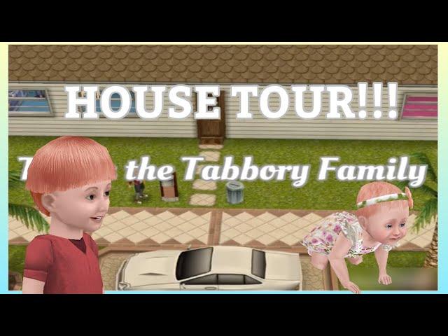 The Tabbory Family | House Tour! | Sims Freeplay