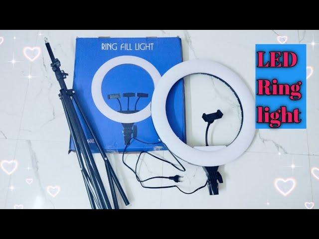 How To Fix Ring Light On Tripod. Tripod Fixing. Ring Light Setup.