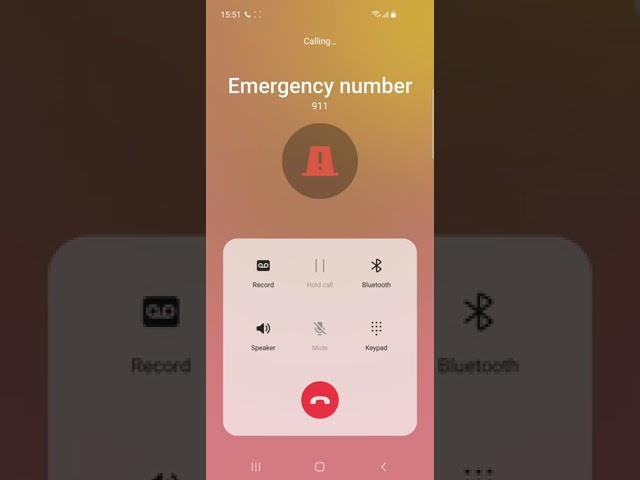 Outgoing Call to Emergency Numbers 911 & 112 – Insert SIM and Try Again