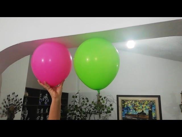 ¡Pega globos en la pared o techo sin usar adhesivos,ni dañar la pintura!