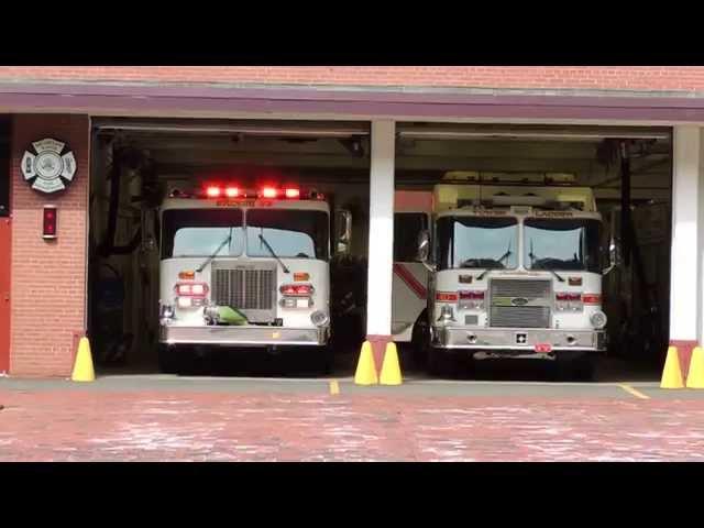 Briarcliff Manor FD Engine 93 + Tower Ladder 40 Responding