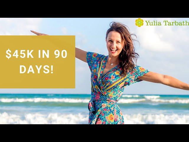 Online Health Coaching Business: $45K In 90 Days Health Coach Success Story