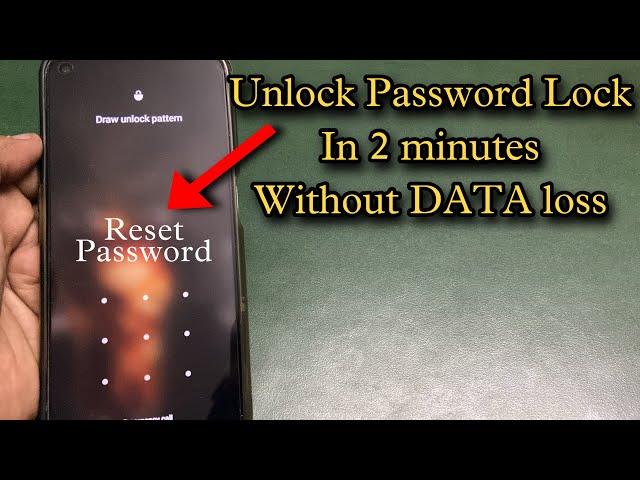 Unlock Android Phone Password Without Losing Data | How To Unlock Phone if Forgot Password