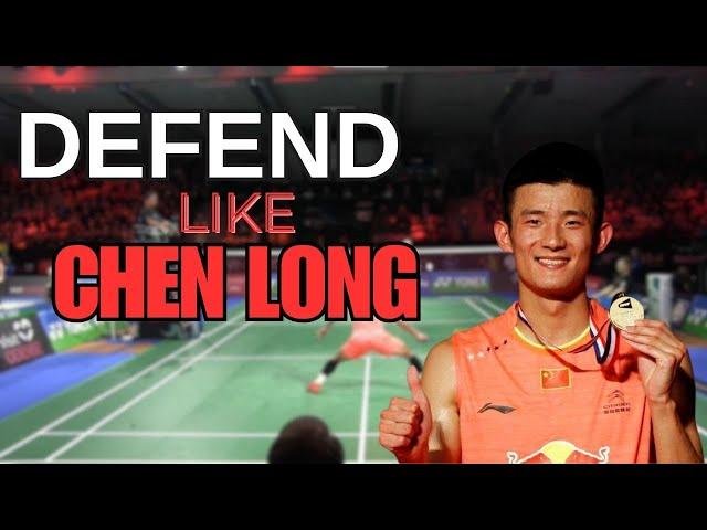 How Chen Long Wins Through His Defense In Badminton Men's Singles