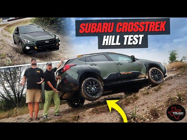 Is The Subaru Crosstrek WILDERNESS Good Off Road? - TTC Hill Test