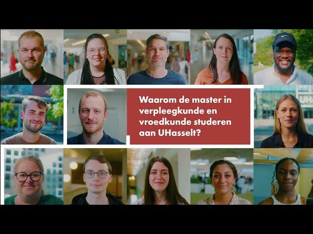 Verpleegkunde en vroedkunde studeren aan Universiteit Hasselt, iets voor jou?