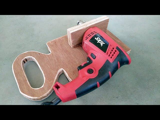 3 Amazing Woodworking Hack | Drill Powered Tools !!