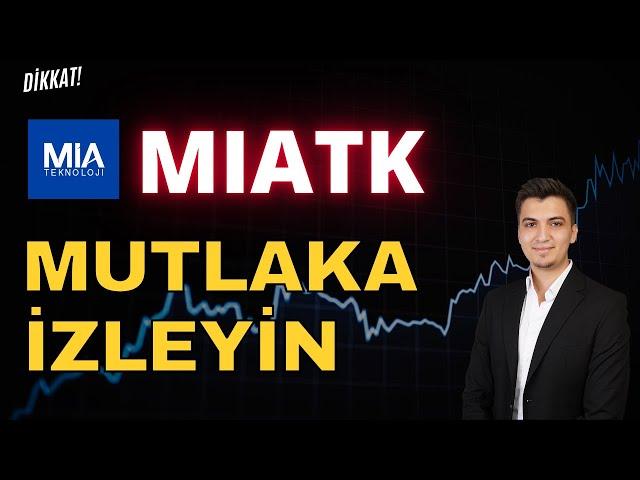 Mia Teknoloji Miatek Kritik Nokta – Miatk Teknik Analiz - Miatk hisse - Miatk  #miatk MİATEK