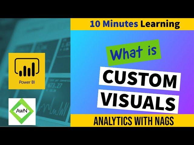 Power BI Tutorial (21/50) - What is Custom Visuals