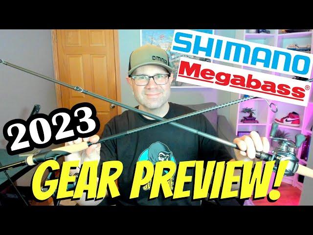 2023 NEW GEAR PREVIEW!! Megabass P5s, Shimano Exprides, & Cashion rods!!