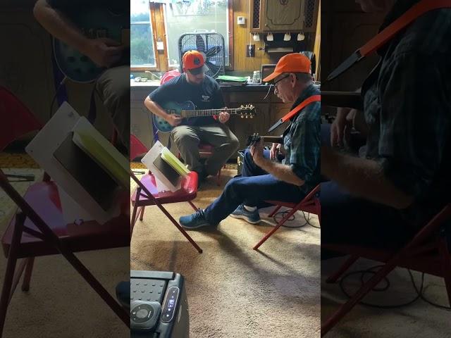 Jamming with dad