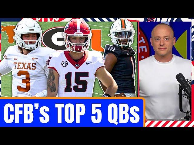 Josh Pate's Top 5 College Football QBs - 2024 Kickoff Edition