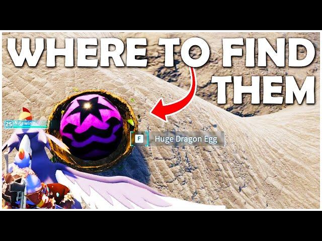 Palworld Huge Dragon Egg and Where to Find Them - Palworld Tips and Tricks