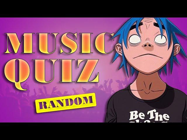 Prove your MUSIC KNOWLEDGE | RANDOM MUSIC QUIZ | GUESS THE SONG